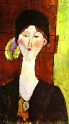 Portrait of Beatris Hastings Amedeo Modigliani